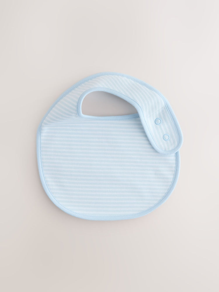 Blue Baby Bibs 3 Pack