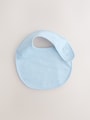 Blue Baby Bibs 3 Pack - Size One