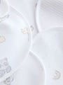 White Baby Bib 5 Pack - Size One