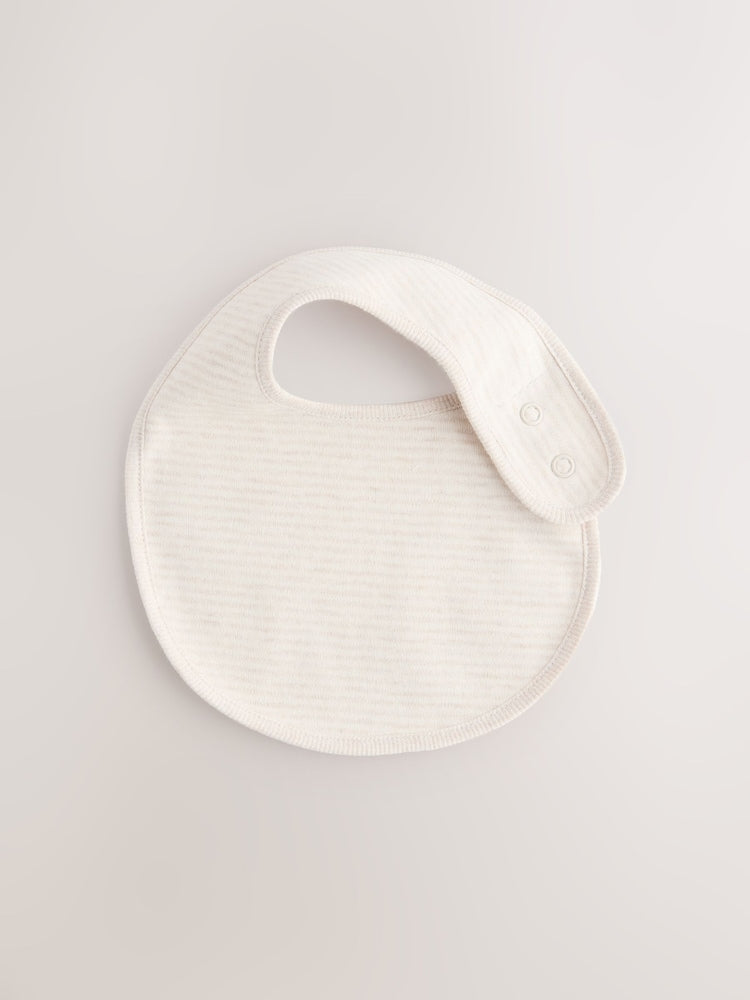 Neutral Hamish Baby Bibs 5 Pack