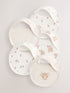 Neutral Hamish Baby Bibs 5 Pack - Size One - Default 1