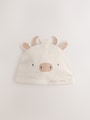 Neutral Hamish Baby Beanies 3 Pack (0-12mths) - Size 44cm (5lb)