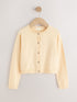 Yellow Button Up Cardigan (3mths-16yrs) - Size 3 Years (98cm) - Yellow Button Up