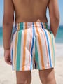 Multi Stripe Printed Swim Shorts (3mths-7yrs) - Size 3-6 Months (62-68cm)