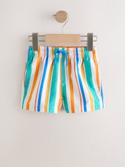 Multi Stripe Printed Swim Shorts (3mths-7yrs) - Size 3-6 Months (62-68cm)