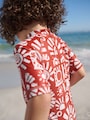 Brown Aztec Sunsafe All-In-One Swimsuit (3mths-7yrs) - Size 3-6 Months (62-68cm)
