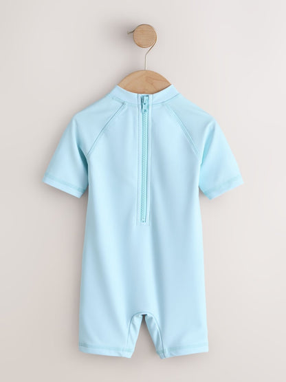 Blue Sealife Sunsafe All-In-One Swimsuit (3mths-7yrs)