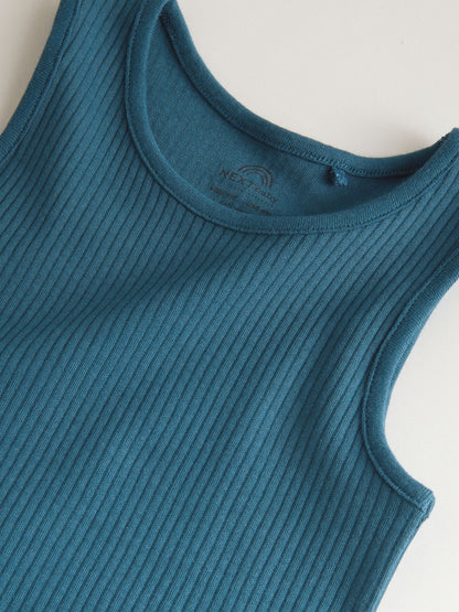 Blue Vest Baby Bodysuits 5 Pack