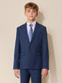 Navy Check Suit Jacket (12mths-16yrs) - Navy Check Suit / 10 Years (140cm)