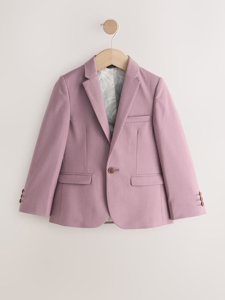 Mauve Purple Suit Jacket (12mths-16yrs) - Size 3 Years (98cm)