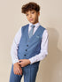 Blue Waistcoat (3-16yrs)
