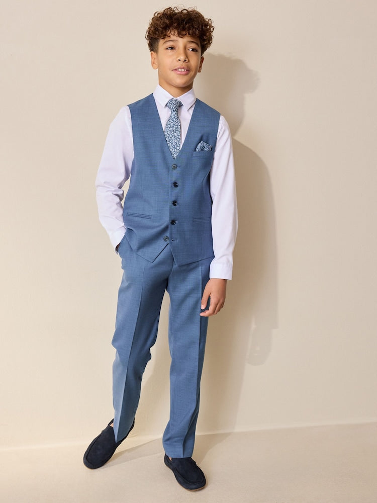 Blue Waistcoat (3-16yrs)