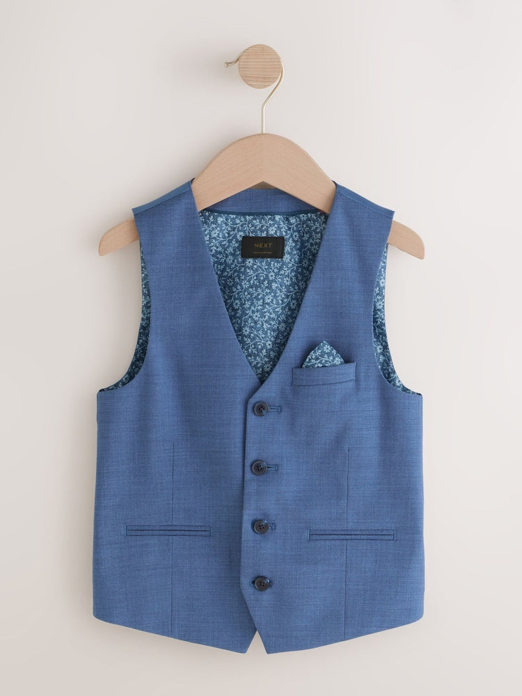 Blue Waistcoat (3-16yrs)
