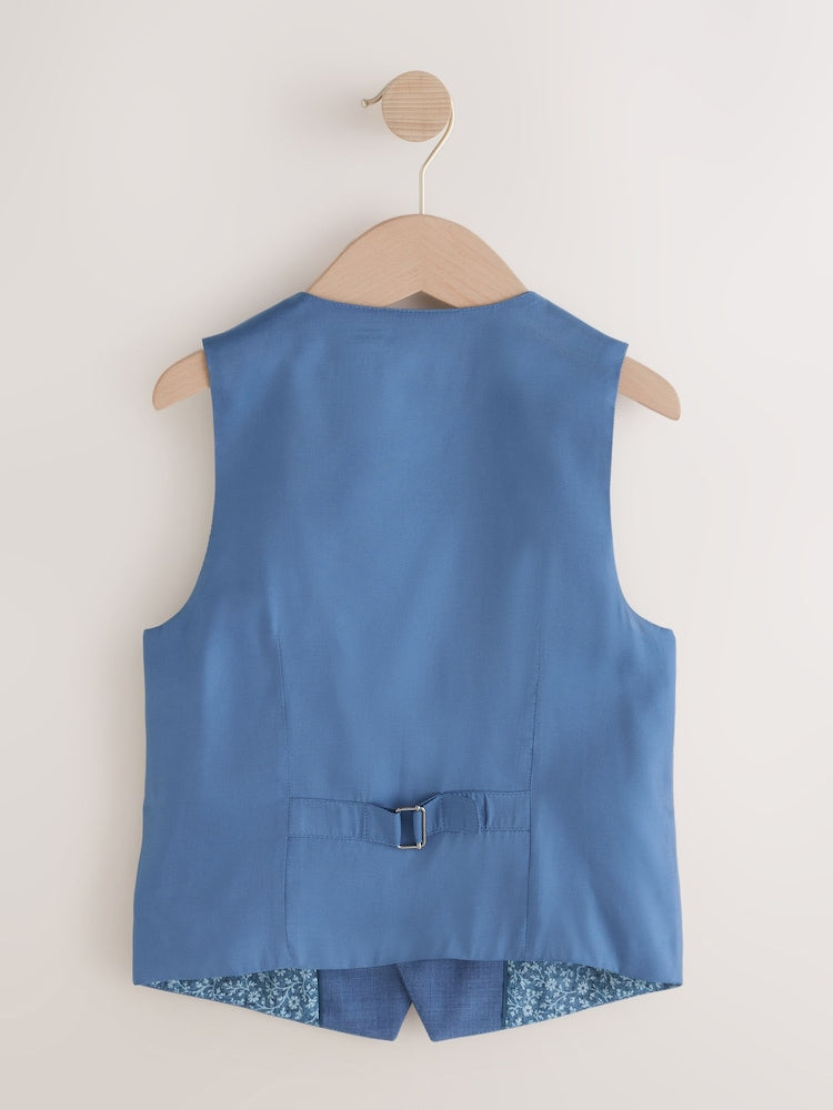 Blue Waistcoat (3-16yrs)