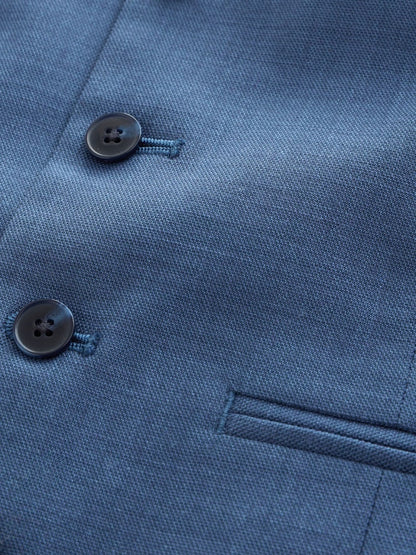 Blue Waistcoat (3-16yrs)