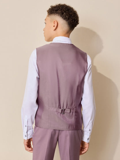 Mauve Purple Waistcoat (12mths-16yrs) - Size 3 Years (98cm)