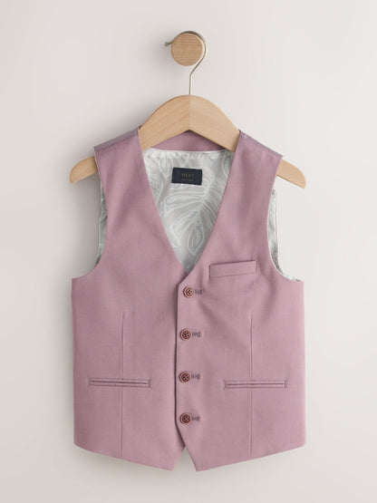 Mauve Purple Waistcoat (12mths-16yrs) - Size 3 Years (98cm)