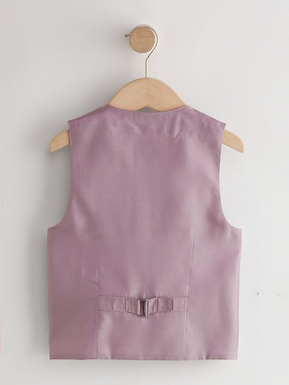 Mauve Purple Waistcoat (12mths-16yrs) - Size 3 Years (98cm)