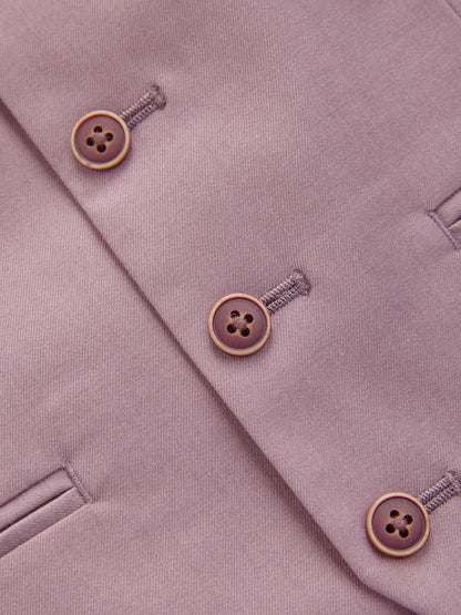 Mauve Purple Waistcoat (12mths-16yrs) - Size 3 Years (98cm)