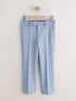 Light Blue Check Suit Trousers (3-16yrs) - Light Blue Check Suit / 10 Years (140cm)