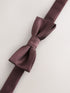 Mauve Purple Bow Tie (3-16yrs) - Size 3-5 Years (98-110cm)