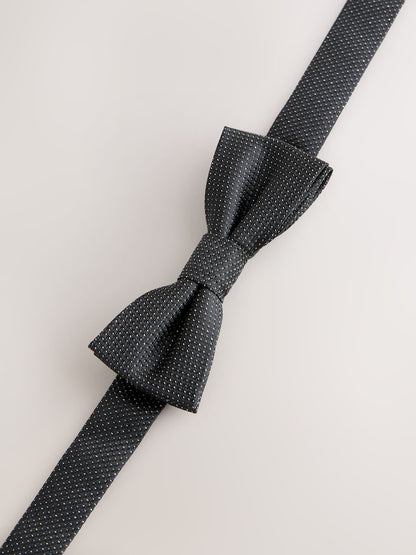 Black Glitter Bow Tie (3-16yrs)