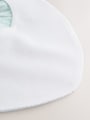 Fluro Pink Baby Dribble Bibs 5 Pack - Size One