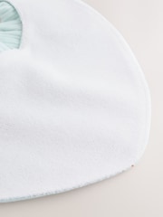 Fluro Pink Baby Dribble Bibs 5 Pack - Size One