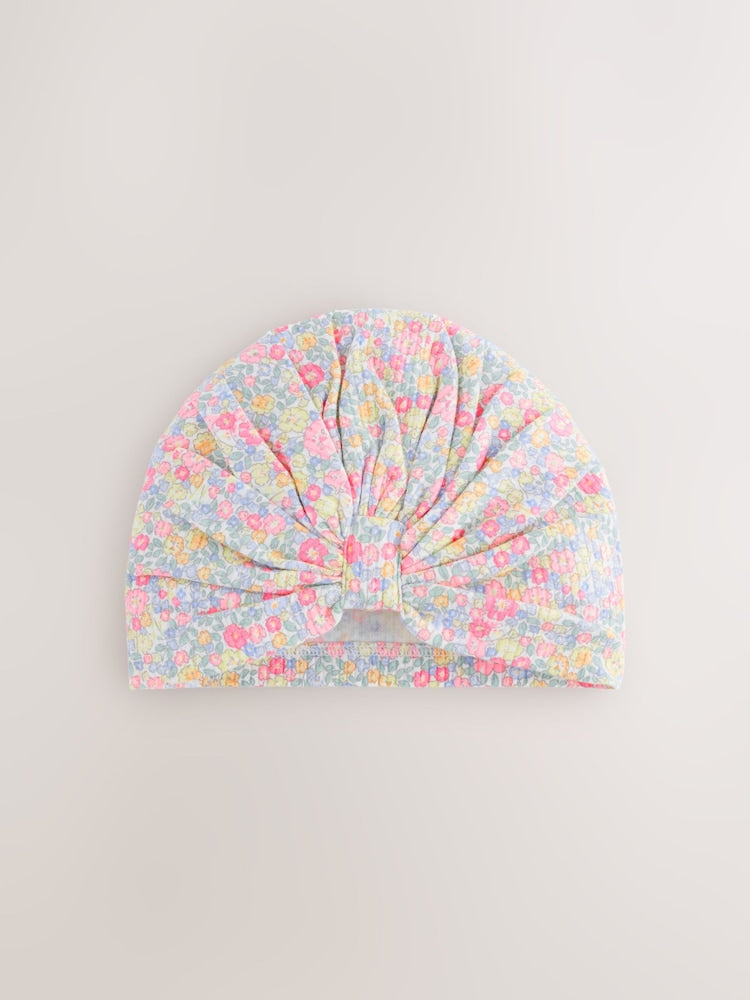 Pink Baby Turbans 2 Pack (0-18mths) - Size 50cm (First Size)