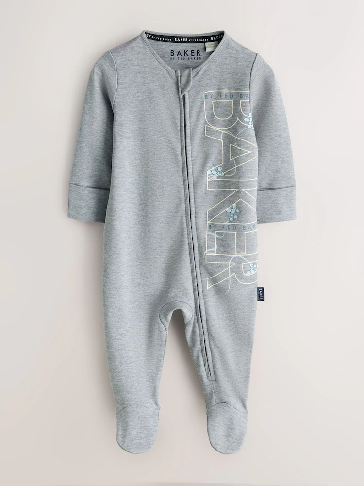 Baker by Ted Baker 3 Pack Sleepsuits