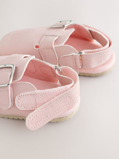 Pink Baby Clogs (0-18mths) - Size Up To 3 Months (50 - 62cm)