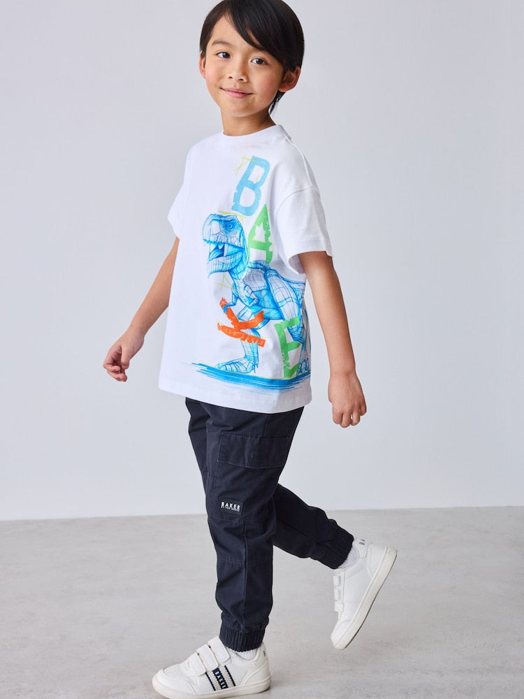 Baker by Ted Baker Dinosaur Graphic T-Shirt