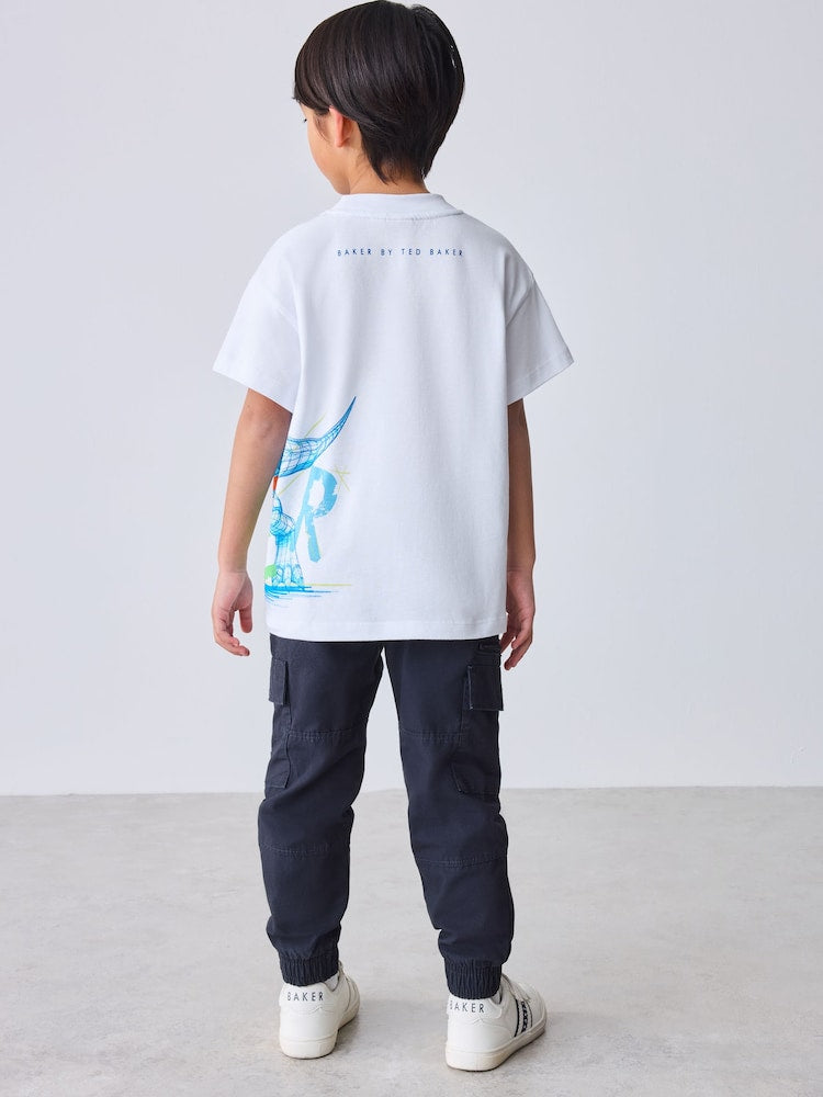 Baker by Ted Baker Dinosaur Graphic T-Shirt