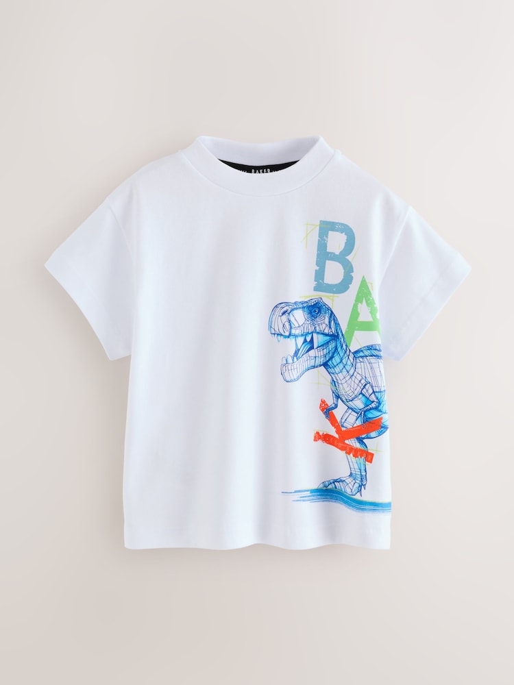 Baker by Ted Baker Dinosaur Graphic T-Shirt