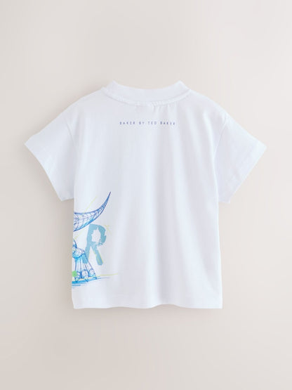 Baker by Ted Baker Dinosaur Graphic T-Shirt