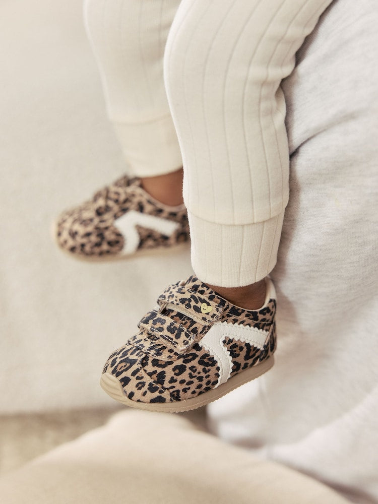 Animal Baby Touch Fastening Trainers
