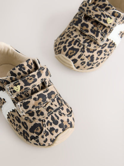 Animal Baby Touch Fastening Trainers (0-24mths)