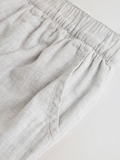 Grey/White Shirt and Trousers Baby Set (0mths-3yrs)