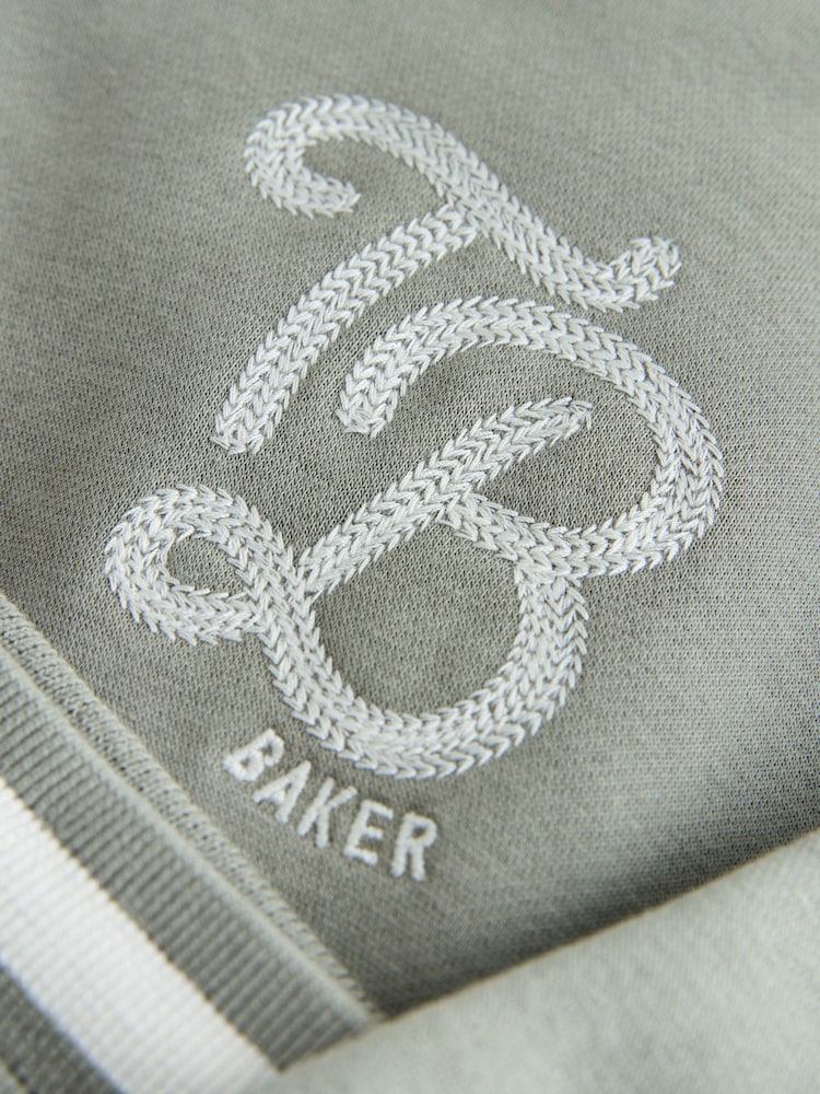 Baker by Ted Baker Green Varsity Jacket, T-Shirt and Shorts Set - Size 6 - 9 Months (68 - 74cm)