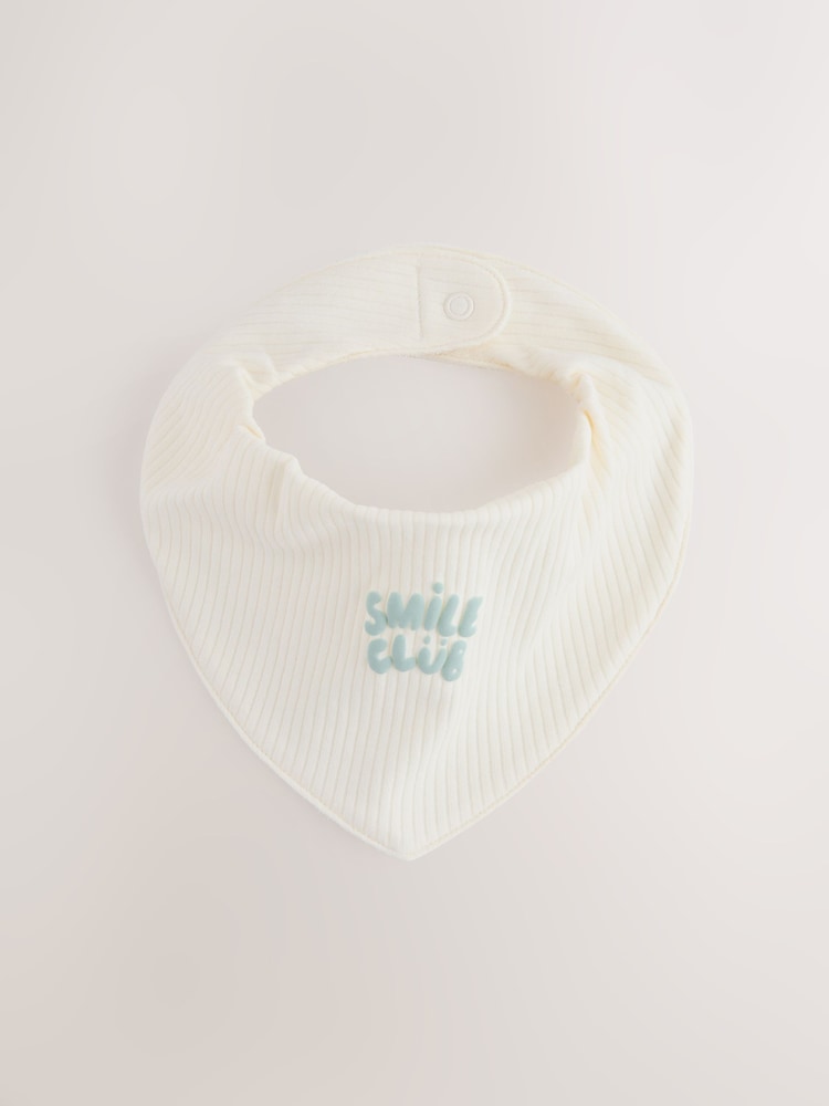 Green/Orange Baby Bibs 5 Pack