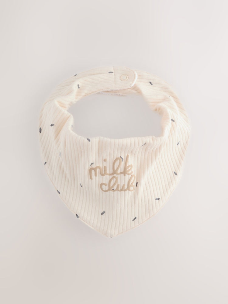 Neutral Milk Club Baby Hat &amp; Bib Set (0-12mths)