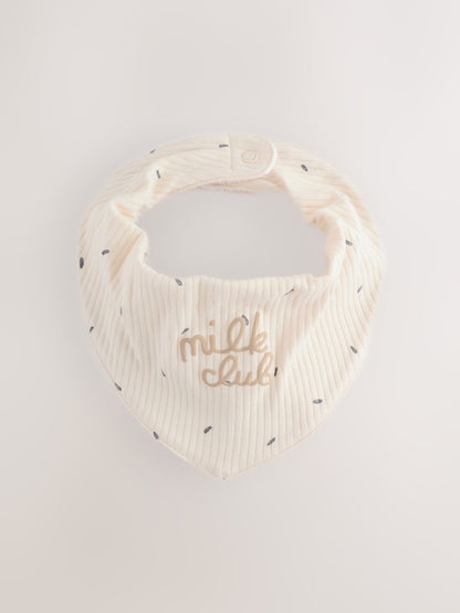 Neutral Milk Club Baby Hat &amp; Bib Set (0-12mths)