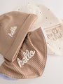 Neutral Milk Club Baby Hat &amp; Bib Set (0-12mths) - Size 5lb