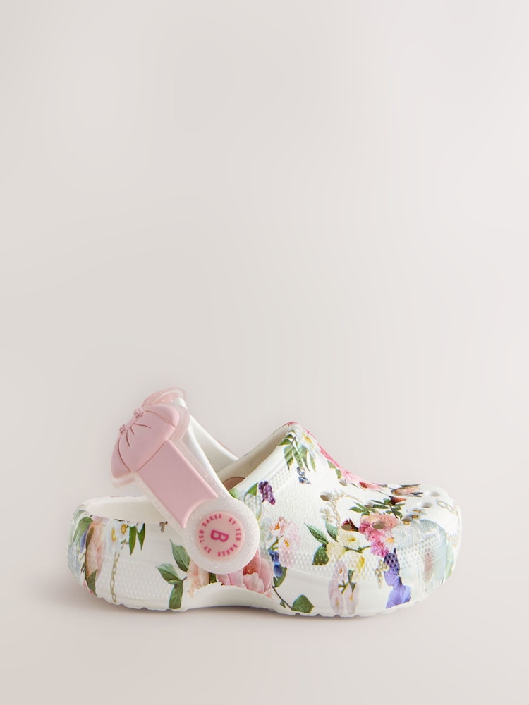 Baker by Ted Baker Baby Girls Clog Sandals With Bow