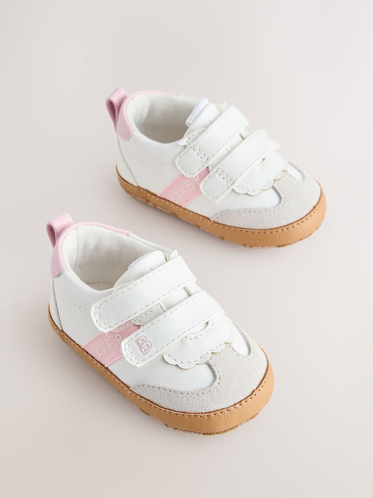 Baker by Ted Baker Baby Gum Sole Trainers Padders - Size Up To 3 Months (50 - 62cm)
