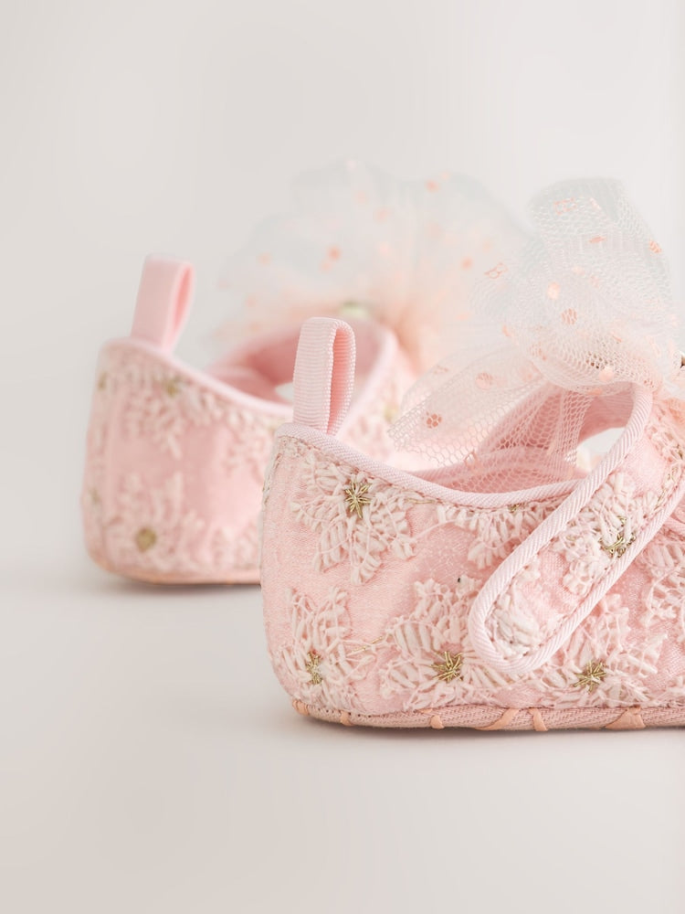 Baker by Ted Baker Baby Occasion Corsage Mary Jane Padder Shoes