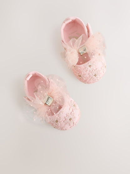 Baker by Ted Baker Baby Occasion Corsage Mary Jane Padder Shoes