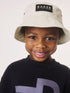 Baker by Ted Baker Baker Logo Bucket Hat - Stone / 11-13 Years (146-158cm)