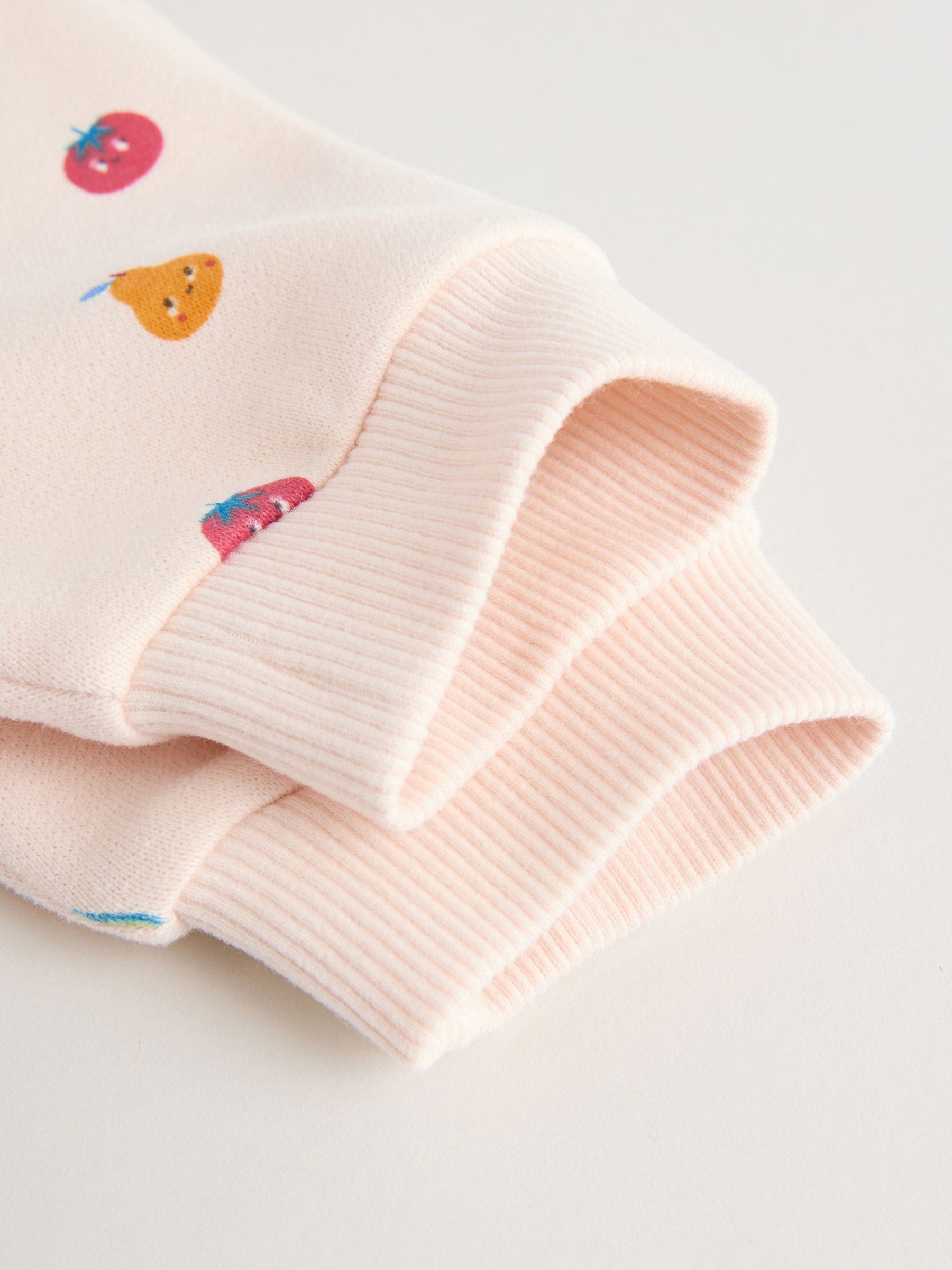 Bright Veg Print Sweat Top and Joggers Baby Set (0mths-2yrs) (0mths-2yrs) - Size Up to 1 Month (56cm)