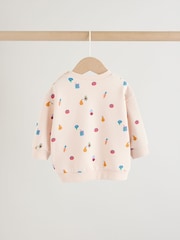 Bright Veg Print Sweat Top and Joggers Baby Set (0mths-2yrs) (0mths-2yrs) - Size Up to 1 Month (56cm)